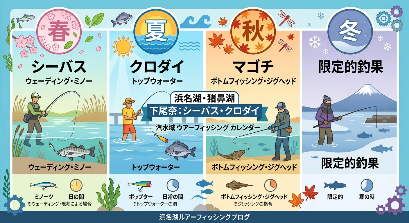 下尾奈のシーズン別攻略ガイド